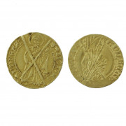 Belgique. Brabant. Charles le Téméraire (1467-1477). Florin de Bourgogne. Louvain (Fr. 32, Delmonte 68). Flandres. Charles le Téméra...