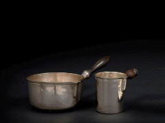 CASSEROLE EN ARGENT Par Sixte-Simon Rion, Paris 1819-1838