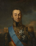 Ecole française du XIXe siècle (Lévezou de Vésins) Portrait du maréchal Nicolas-Charles Oudinot, duc de Reggio Huile sur toile (Toil...