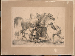 Antoine-Jean Gros, baron Gros Paris, 1771 - Meudon, 1835 Arabe du désert, 1817 Lithographie