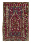 TAPIS D'ANATOLIE, TURQUIE, EMPIRE OTTOMAN, FIN DU XIXe SIÈCLE