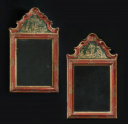 PAIRE DE MIROIRS D'ÉPOQUE BAROQUE