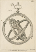 SUITE DE QUATRE GRAVURES "Instruments d'astronomie" Par Robert Benard