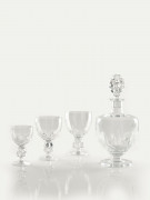 PARTIE DE SERVICE DE VERRES, PAR LALIQUE