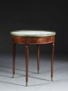 TABLE BOUILLOTTE D'ÉPOQUE LOUIS XVI