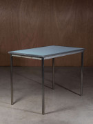 Charlotte PERRIAND, LE CORBUSIER & Pierre JEANNERET (1903-1999), (1887-1965) & (1896-1967) Table mod. B307 - Circa 1930 Piètement en...