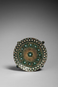 COUPELLE EN ARGENT ÉMAILLÉ, INDE, PROBABLEMENT JAIPUR, 19e SIÈCLE