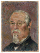 Paul GAUGUIN 1848 - 1903 Portrait de Philibert Favre – 1885 Huile sur toile