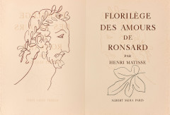 Pierre de RONSARD et Henri MATISSE  Florilège des Amours