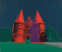 Andy WARHOL (1928 - 1987) HOLSTENTOR - 1980 Sérigraphie et acrylique sur toile