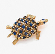 CARTIER  Clip tortue