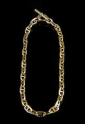 HERMÈS  Collier CHAÎNE D'ANCRE Or jaune 18K Poids : 146 g  CHAÎNE D'ANCRE necklace Yellow gold 18K Weight : 146 g