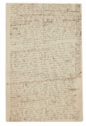 ISAAC NEWTON (1643-1727) Manuscrit autographe