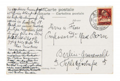 ALBERT EINSTEIN (1879-1955) Carte autographe signée, en allemand à Max Born