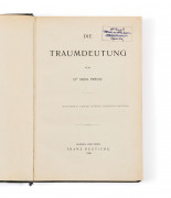 SIGMUND FREUD (1856-1939) Die Traumdeutung