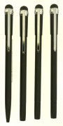 MONTBLANC Lot de 4 Scenium : un bille et trois rollers.