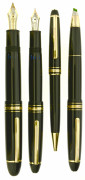 MONTBLANC Parure Meisterstück stylo plume 149 + stylo plume Legrand 146 + stylo bille Classique 164 + surligneur Legrand 166. Rési...