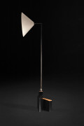 Eileen GRAY 1879 - 1976 Lampadaire sculpture - Circa 1922-1924