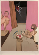 Francis BACON 1909 - 1992 Oedipe et le Sphinx - 1984