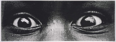 J.R. Né en 1984 Sans titre (Eyes) - 2008 Lithographie en couleurs