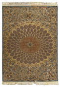 TAPIS GHOUM, DYNASTIE PAHLAVI Région Shour, Iran