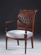 FAUTEUIL D'ÉPOQUE DIRECTOIRE Attribué à Georges Jacob