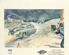 Géo HAM (Georges Hamel) 1900-1972 Aronde Simca - 14 Records du Monde