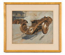 ¤ Géo HAM (Georges Hamel) 1900-1972 Grand Prix Automobile de France 1923, Voicin C6 " Laboratoire "-Bugatti Type 32 Tank