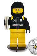 2017 RENAULT F1 TEAM X LEGO  Pilote- Pièce unique