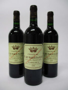 12 bouteilles CHÂTEAU BEL AIR MARQUIS D'ALIGRE 2000 Margaux (étiquettes fanées)