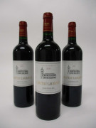 12 bouteilles CHÂTEAU LAGRANGE 2005 3è GC Saint Julien (1 étiquette léger tachée)
