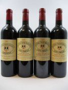 12 bouteilles 3 bts : CHÂTEAU PAVIE MACQUIN 2001 GCC Saint Emilion (1 étiquette léger abimée)