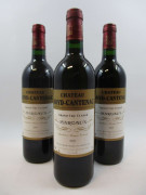 7 bouteilles CHÂTEAU BOYD CANTENAC 1995 3è GC Margaux (étiquettes fanées