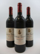 12 bouteilles CHÂTEAU GISCOURS 1996 3è GC Margaux (étiquettes tachées et léger déchirées)