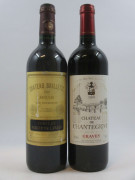 11 bouteilles 9 bts : CHÂTEAU BRILLETTE 1999 Moulis (étiquettes abimées)