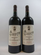 6 magnums CHÂTEAU CHANTEGRIVE 2005 Graves (étiquettes tachées)