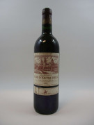 1 bouteille CHÂTEAU COS D'ESTOURNEL 1995 2è GC Saint Estèphe (étiquette abimée)