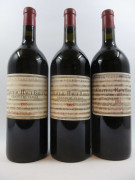 6 magnums CHÂTEAU HAUT BAILLY 1985 CC Pessac Léognan (3 base goulot