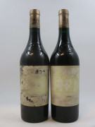 8 bouteilles CHÂTEAU HAUT BRION 1985 1er GC Pessac Léognan (étiquettes très abimées