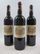3 bouteilles CHÂTEAU LAFITE ROTHSCHILD 2008 1er GC Pauillac
