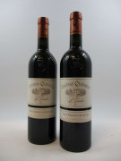 6 bouteilles 2 bts : CHÂTEAU QUINAULT L'ENCLOS 1997 GC Saint Emilion