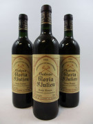 6 bouteilles CHÂTEAU GLORIA 1988 Saint Julien (1 base goulot