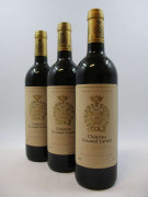 6 bouteilles CHÂTEAU GRUAUD LAROSE 2003 2è GC Saint Julien (étiquettes fanées
