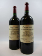 2 magnums CHATEAU HAUT MARBUZET 2006 Saint Estèphe (étiquettes léger tachées)
