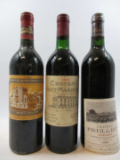 5 bouteilles 1 bt : CHÂTEAU DUCRU BEAUCAILLOU 1992 2è GC Saint Julien (étiquette léger abimée)
