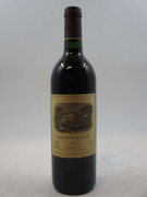 1 bouteille CARRUADES DE LAFITE 1992 Pauillac