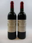 6 bouteilles CHÂTEAU CHEVAL BLANC 1993 1er GCC (A) Saint Emilion (étiquettes fanées