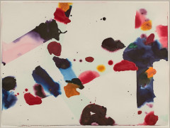 Sam FRANCIS (1923 - 1994) SANS TITRE (SF71-1002) - 1971 Acrylique sur papier