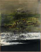 ZAO WOU- KI (1920 - 2013) 24.1.61/62 - 1961-62 Huile sur toile