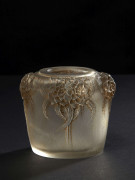 René LALIQUE (1860 - 1945) Vase "Feuillages composés" - Circa 1914